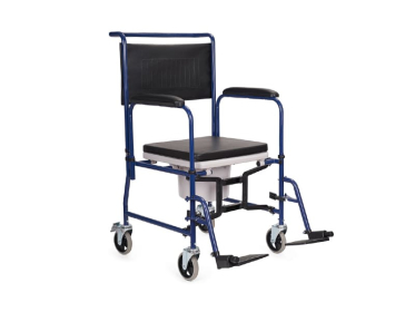 Кресло-каталка с санитарным оснащением H009B Армед (сиденье 440 мм, колеса литые)