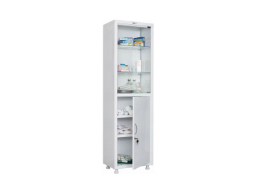 Медицинский шкаф для белья 1850x800x400 модель 18502