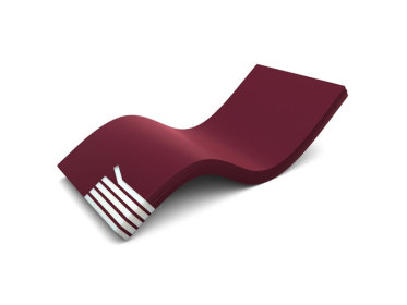 Матрас медицинский ЭсДжиМедикал НПВ 8251 (2000x850x80, бордовый)