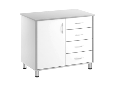 Стол-тумба лабораторный АСК СТ.02.02 Стандарт Плюс (разборный)