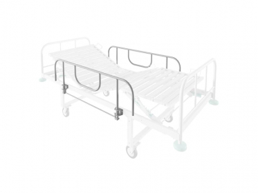 Кровать для лежачих больных с регулируемым подголовником 184-1