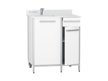 Стол лабораторный с мойкой ДМ-3-111-06