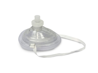 Маска для сердечно-легочной реанимации Медплант СЛР, складная одноразовая, без кислородного порта